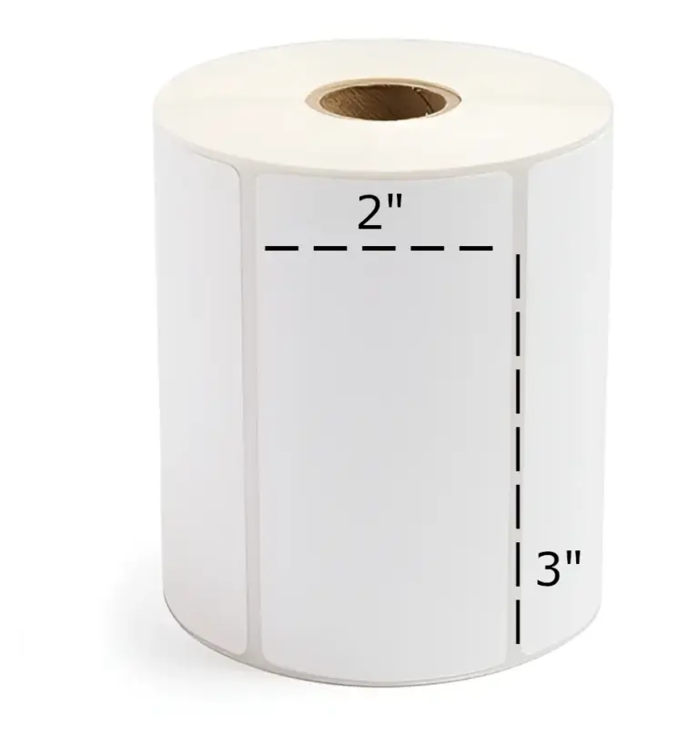 ROLLO ETIQUETAS TÉRMICAS ZEBRA Z-PERFORM 2X3