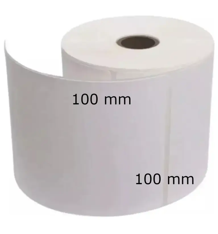 Rollo Etiquetas DIPROTEC 100X100X1 Polipropileno